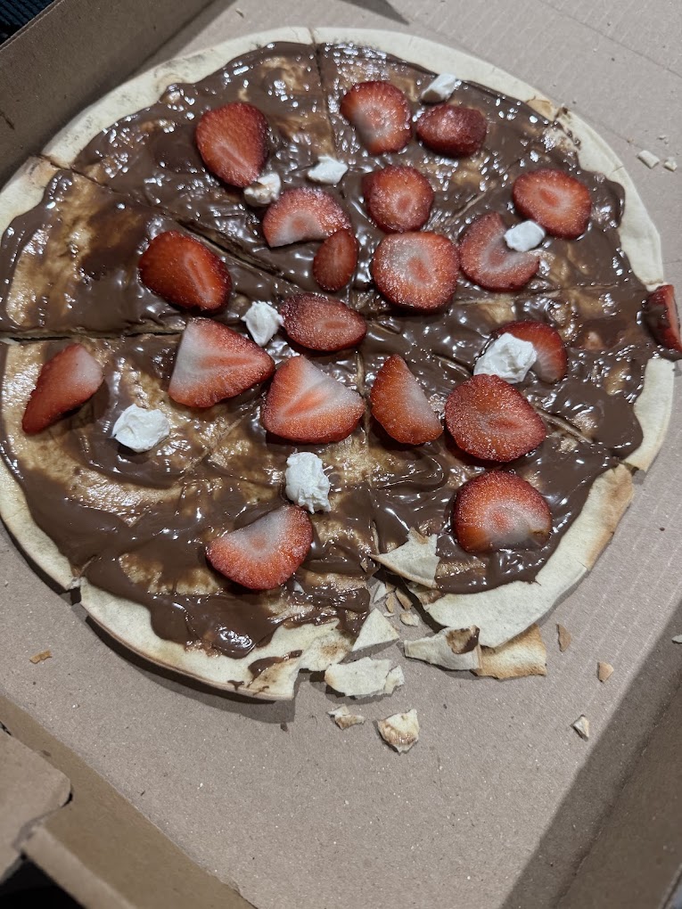 Pizza Nutella